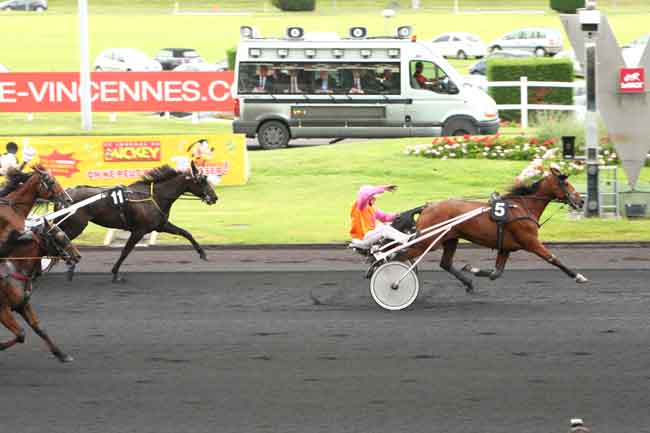 Arrivée quinté pmu PRIX DE BERGERAC à PARIS-VINCENNES