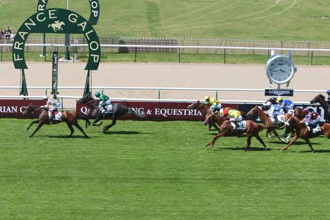 Arrivée quinté pmu PRIX JEAN PRAT à CHANTILLY