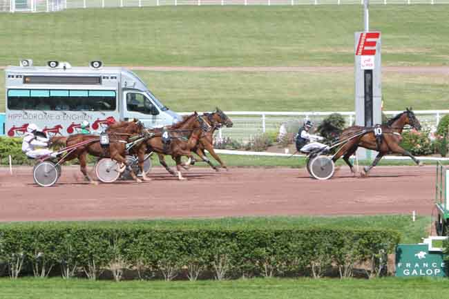 Arrivée quinté pmu PRIX DE CREIL à ENGHIEN