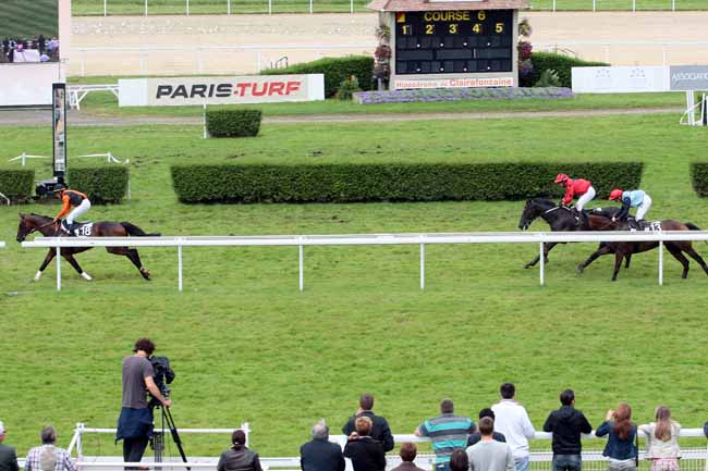 Arrivée quinté pmu PRIX DE RANVILLE à CLAIREFONTAINE