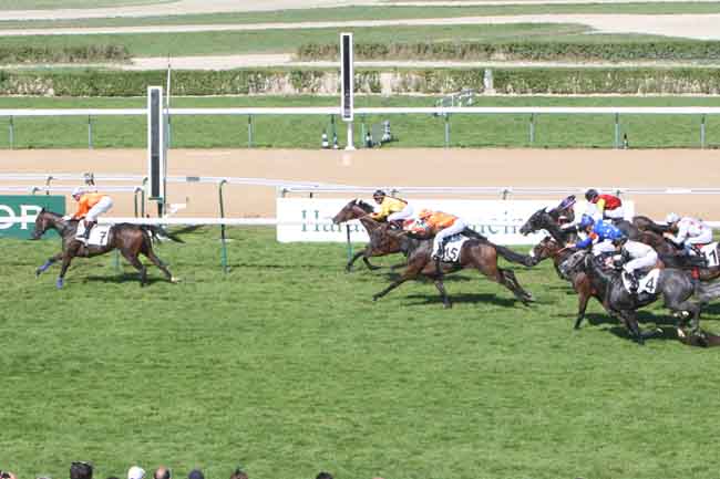 Arrivée quinté pmu PRIX D'ARROMANCHES à DEAUVILLE