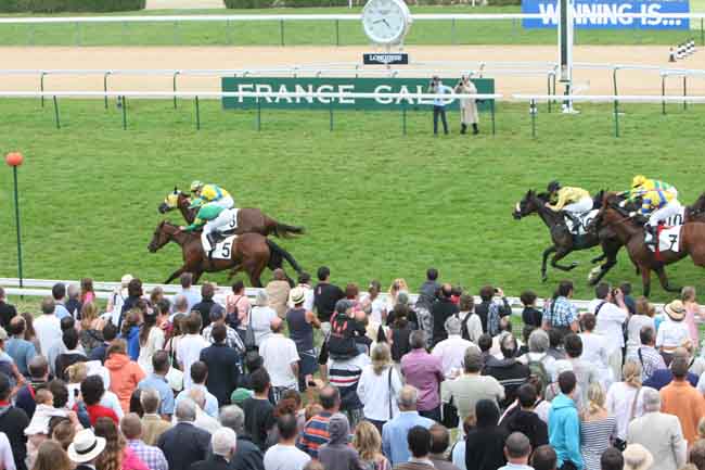 Arrivée quinté pmu PRIX DE CAGNY à DEAUVILLE