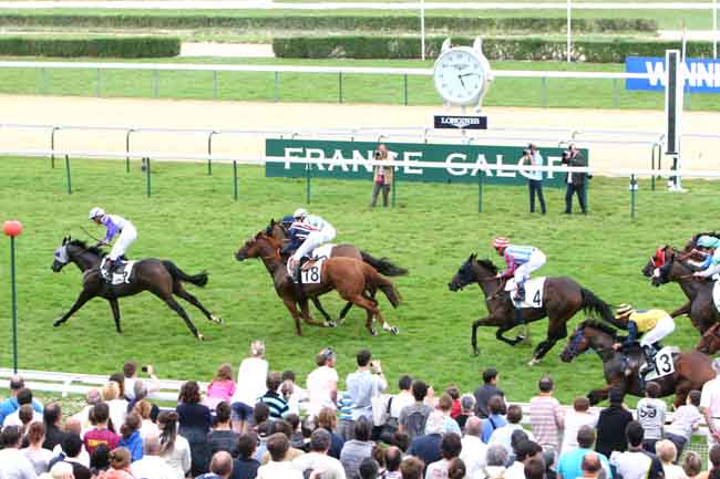 Arrivée quinté pmu PRIX DE BLONVILLE à DEAUVILLE