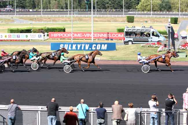 Arrivée quinté pmu PRIX DE DIJON à PARIS-VINCENNES
