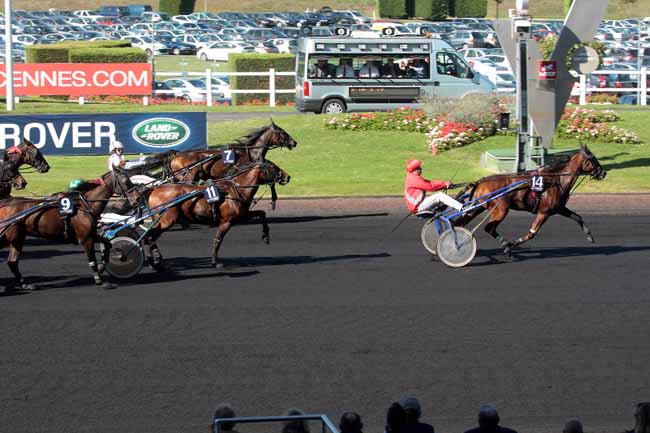 Arrivée quinté pmu PRIX DE MILLY LA FORET à PARIS-VINCENNES