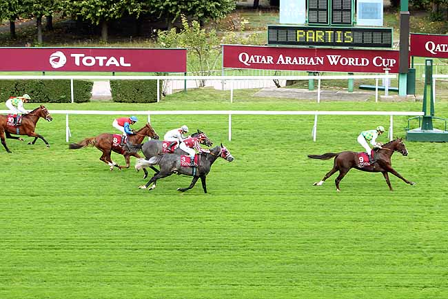 Arrivée quinté pmu PRIX QATAR TOTAL ARABIAN TROPHY DES POULAINS à SAINT-CLOUD