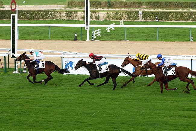Arrivée quinté pmu PRIX VULCAIN à DEAUVILLE