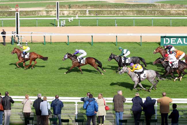 Arrivée quinté pmu PRIX DE LA PETITE FONTAINE à DEAUVILLE