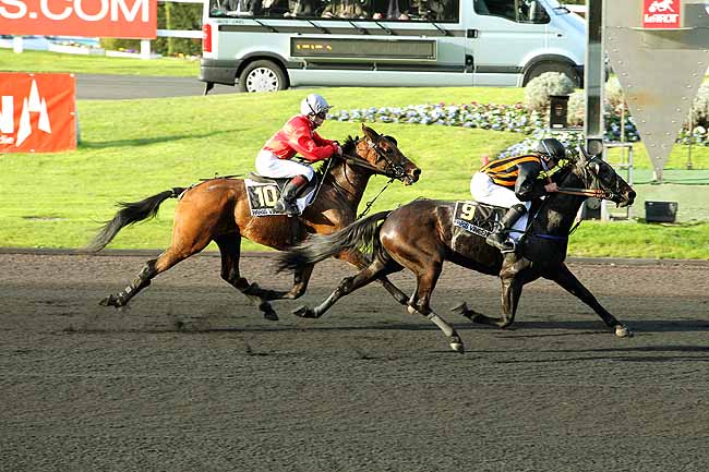 Arrivée quinté pmu PRIX DE BELLERIVE à PARIS-VINCENNES