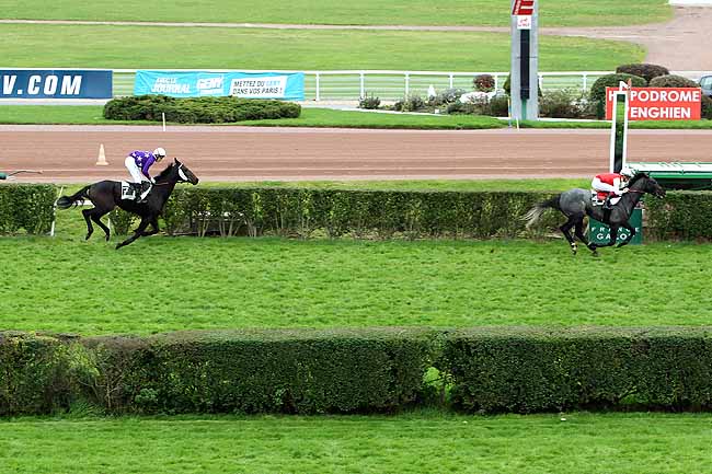 Arrivée quinté pmu PRIX DANIEL MERLE à ENGHIEN