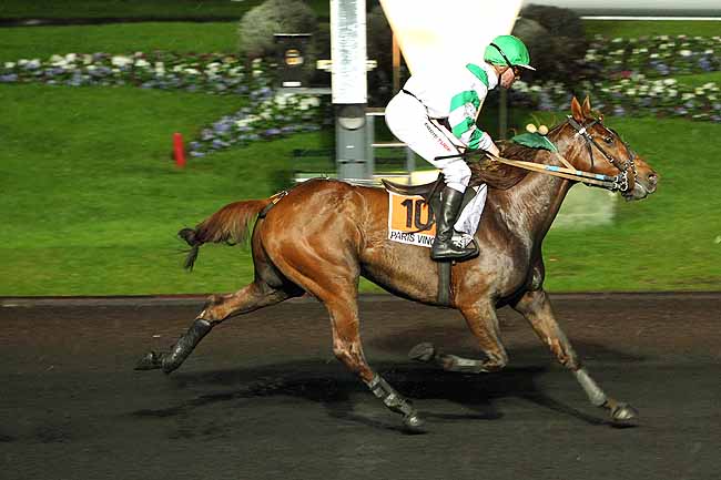 Arrivée quinté pmu PRIX SOPHIA à PARIS-VINCENNES
