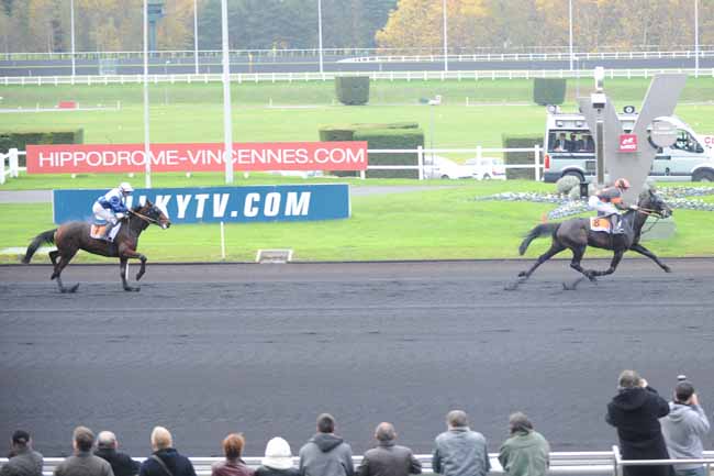 Arrivée quinté pmu PRIX LOUIS TILLAYE à PARIS-VINCENNES