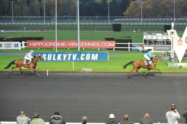 Arrivée quinté pmu PRIX D'ANGERS à PARIS-VINCENNES