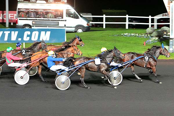 Arrivée quinté pmu PRIX GYPTIS à PARIS-VINCENNES