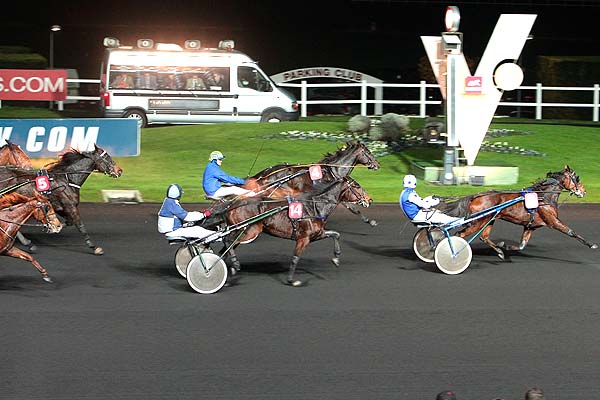 Arrivée quinté pmu PRIX DIKE à PARIS-VINCENNES