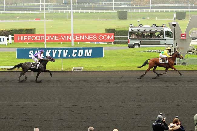 Arrivée quinté pmu PRIX DE VITTEAUX à PARIS-VINCENNES