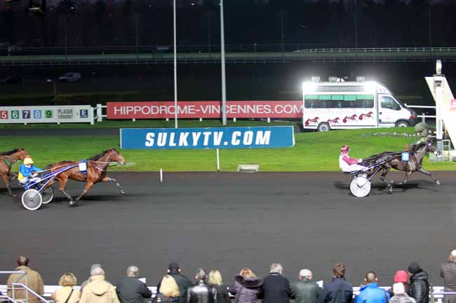 Arrivée quinté pmu PRIX VOURASIE à PARIS-VINCENNES