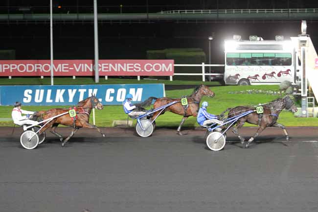 Arrivée quinté pmu PRIX DE GUERET à PARIS-VINCENNES