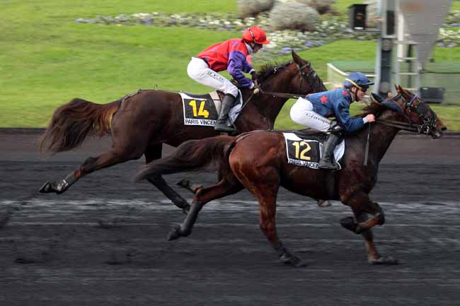Arrivée quinté pmu PRIX DE BOUVILLE à PARIS-VINCENNES