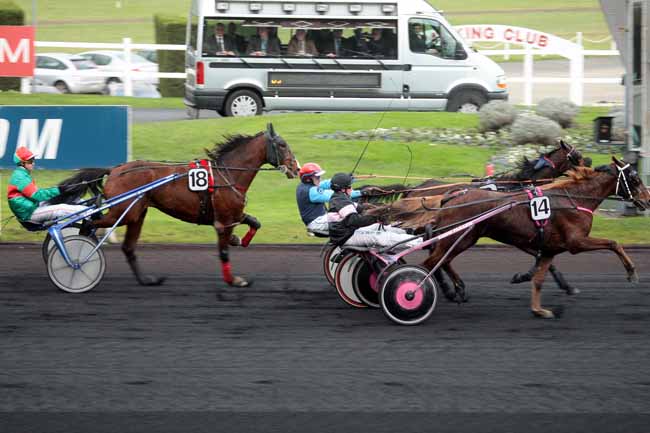 Arrivée quinté pmu PRIX DE SAVERNE à PARIS-VINCENNES