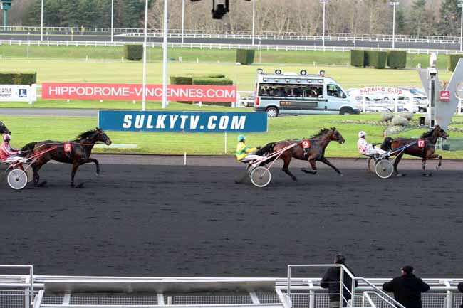 Arrivée quinté pmu PRIX DE SAINT-JAMES à PARIS-VINCENNES