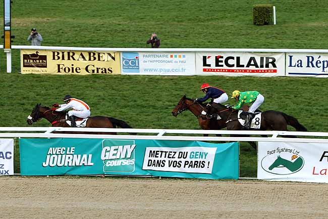 Arrivée quinté pmu PRIX LOUIS SALLENAVE à PAU