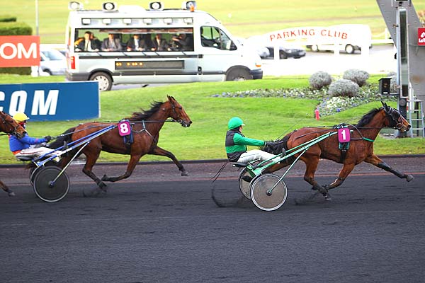 Arrivée quinté pmu PRIX DES HORTENSIAS à PARIS-VINCENNES