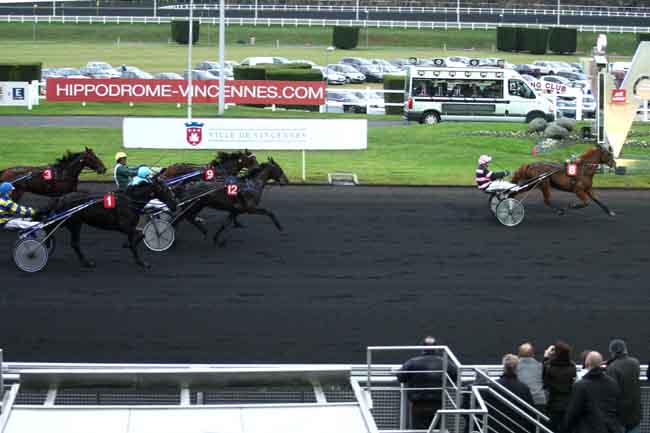 Arrivée quinté pmu PRIX DU GARD à PARIS-VINCENNES