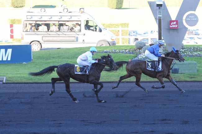 Arrivée quinté pmu PRIX DE GAMBAIS à PARIS-VINCENNES