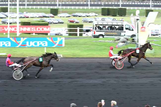 Arrivée quinté pmu PRIX DE NOZAY à PARIS-VINCENNES