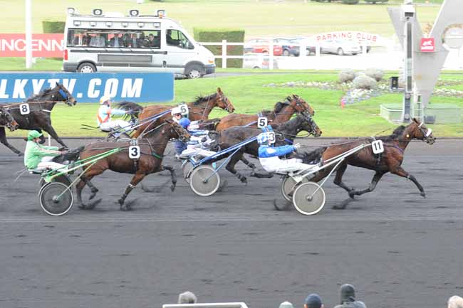 Arrivée quinté pmu PRIX DE CHARLEVILLE à PARIS-VINCENNES