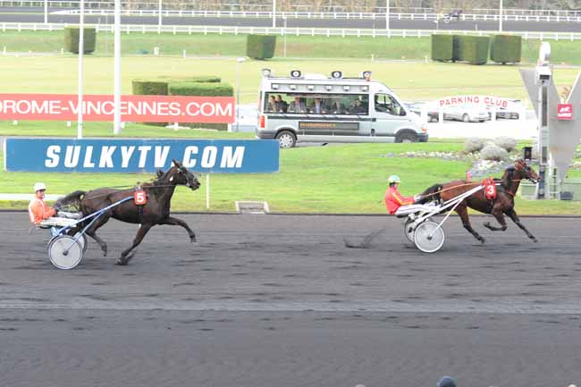 Arrivée quinté pmu PRIX DE TOURNON à PARIS-VINCENNES