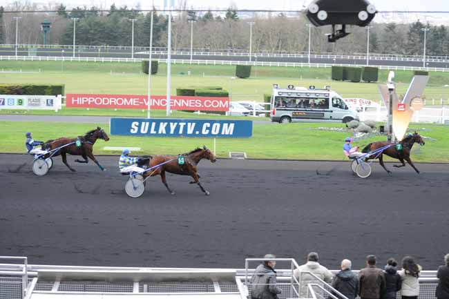 Arrivée quinté pmu PRIX DE SAINT-LEONARD à PARIS-VINCENNES