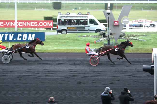 Arrivée quinté pmu PRIX DE BONNEUIL à PARIS-VINCENNES