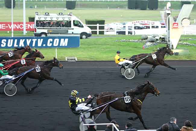 Arrivée quinté pmu PRIX DE BRETEUIL à PARIS-VINCENNES