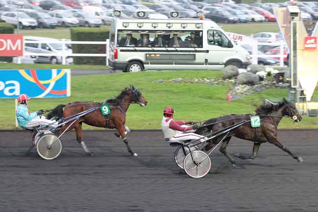 Arrivée quinté pmu PRIX GELINOTTE à PARIS-VINCENNES