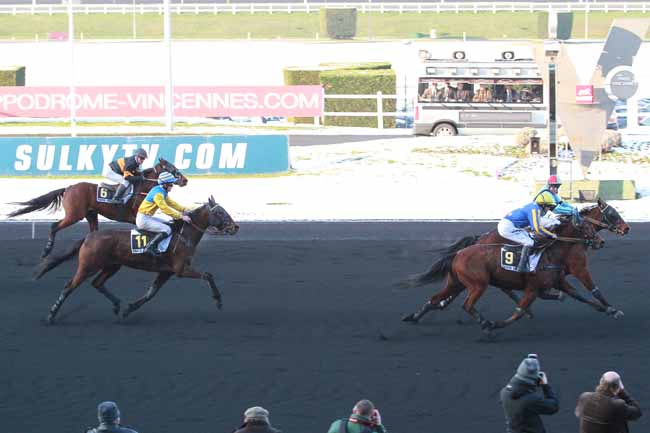 Arrivée quinté pmu PRIX DE BAYONNE à PARIS-VINCENNES