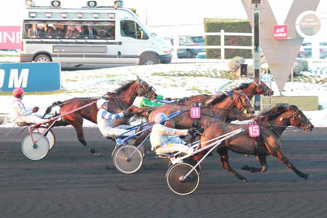 Arrivée quinté pmu PRIX D'ORLEANS (GR B) à PARIS-VINCENNES