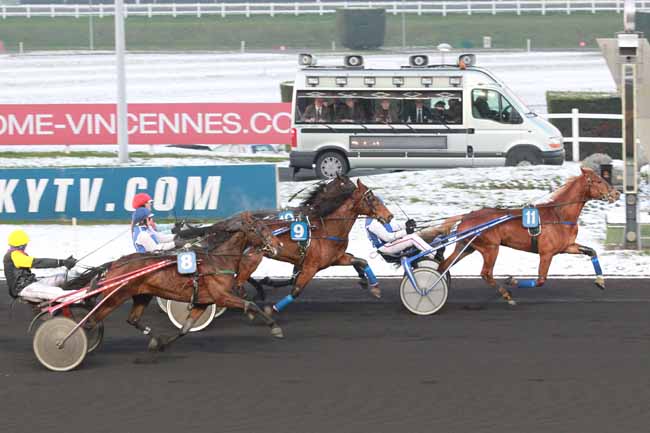 Arrivée quinté pmu PRIX NOVILLE à PARIS-VINCENNES