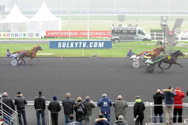 Arrivée quinté pmu PRIX DE MONTPELLIER (GR B) à PARIS-VINCENNES