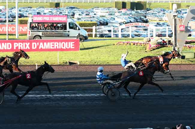 Arrivée quinté pmu PRIX JEAN-RENE GOUGEON à PARIS-VINCENNES