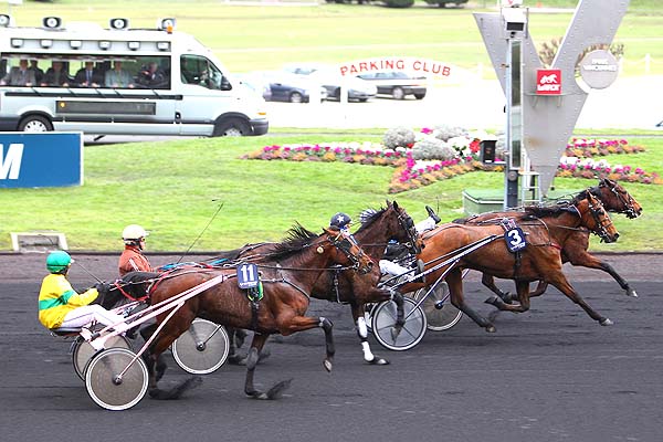 Arrivée quinté pmu PRIX DE LANGEAIS à PARIS-VINCENNES