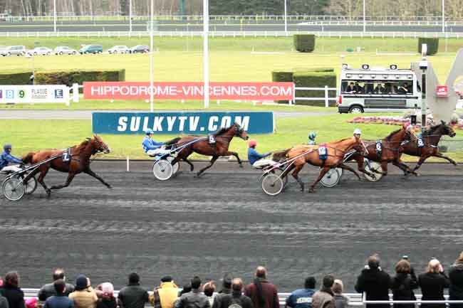 Arrivée quinté pmu PRIX DE CHAMPTOCE à PARIS-VINCENNES