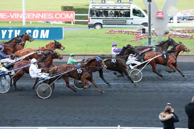 Arrivée quinté pmu PRIX DE MONTLUCON à PARIS-VINCENNES
