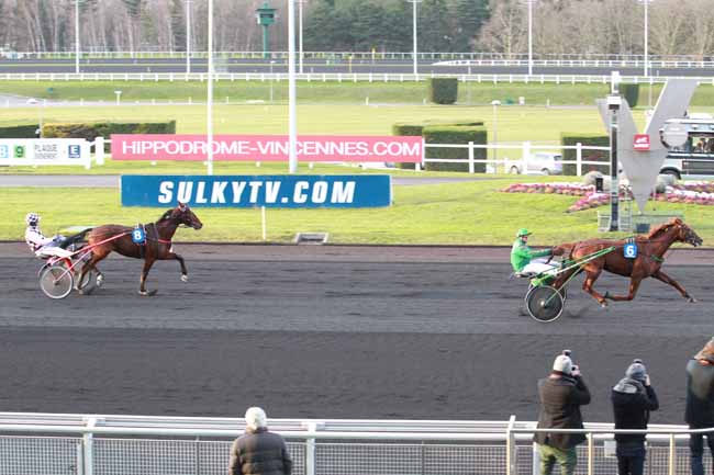 Arrivée quinté pmu PRIX DE MONSEGUR à PARIS-VINCENNES