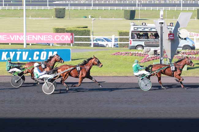 Arrivée quinté pmu PRIX DE BRACIEUX à PARIS-VINCENNES