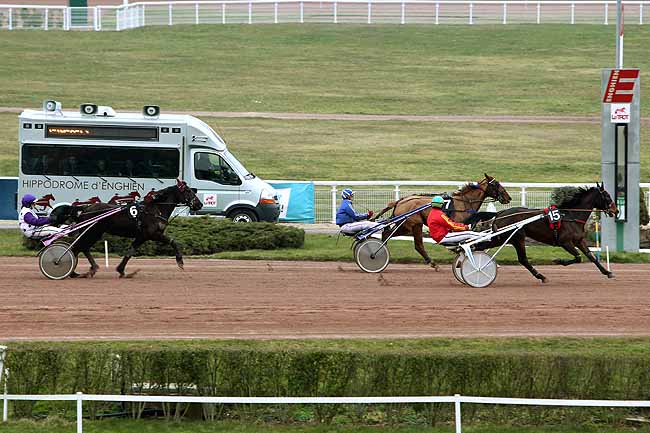 Arrivée quinté pmu PRIX DE CHENNEVIERES à ENGHIEN