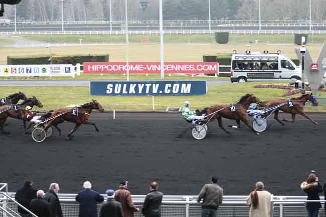 Arrivée quinté pmu PRIX EMILE ALLIX COURBOY à PARIS-VINCENNES