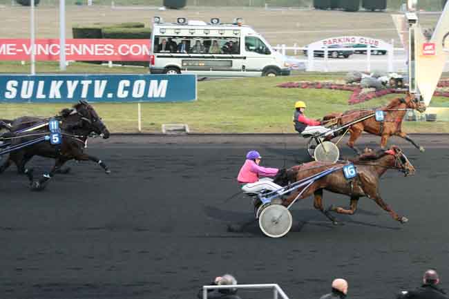 Arrivée quinté pmu PRIX DE SAINT-LO à PARIS-VINCENNES