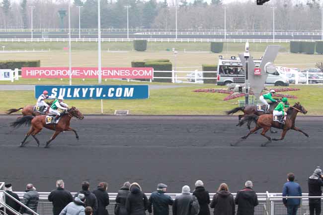Arrivée quinté pmu PRIX LOUIS LE BOURG à PARIS-VINCENNES